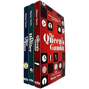 Seller image for The Queen's Gambit Series 3 Books Collection Set by Walter Tevis Now a NETFLIX Series for sale by usa4books