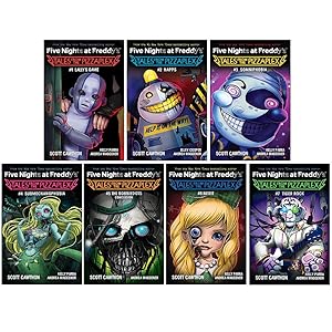 Seller image for Five Nights at Freddy's: Tales from the Pizzaplex Series 7 Books Collection Set By Scott Cawthon (Lally's Game, Happs, Somniphobia, Submechanophobia, The Bobbiedots Conclusion, Nexie, Tiger Rock) for sale by usa4books