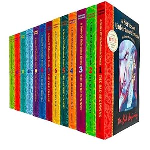 Image du vendeur pour Lemony Snicket A Series Of Unfortunate Events Complete Collection 13 Children Books Set mis en vente par usa4books