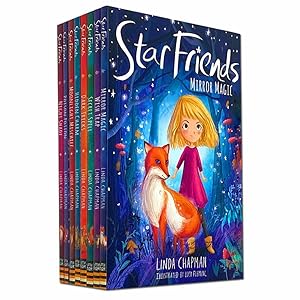 Seller image for Star Friends Series 8 Books Collection Set by Linda Chapman (Mirror Magic, Wish Trap, Secret Spell, Dark Tricks, Night Shade, Poison Potion, Moonlight Mischief0 for sale by usa4books