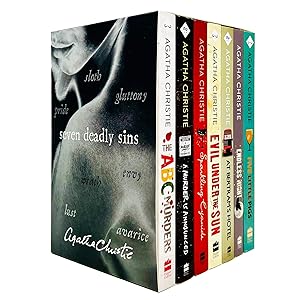 Seller image for Agatha Christie Seven Deadly Sins Collection 7 Books Box Set (ABC Murders, Murder is Announced, Evil Under the Sun, Sparkling Cyanide & MORE) for sale by usa4books