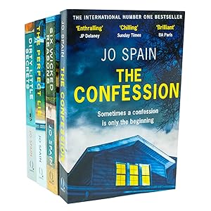 Immagine del venditore per Jo Spain Series Collection 4 Books Set (The Confession, Six Wicked Reasons, The Perfect Lie, Dirty Little Secrets) venduto da usa4books