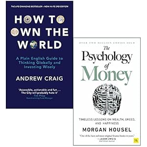Imagen del vendedor de How to Own the World By Andrew Craig & The Psychology of Money By Morgan Housel 2 Books Collection Set a la venta por usa4books