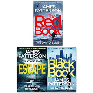 Imagen del vendedor de James Patterson Black Book Thrillers 3 Books Collection Set (The Black Book, The Red Book, Escape) a la venta por usa4books