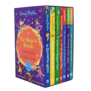 Imagen del vendedor de Enid Blyton Magical Worlds Complete Collection Faraway Tree & Wishing-Chair 7 Books Box Set a la venta por usa4books