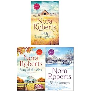 Bild des Verkufers fr Nora Roberts Collection 3 Books Set (Blithe Images, Irish Thoroughbred, Song of the West) zum Verkauf von usa4books