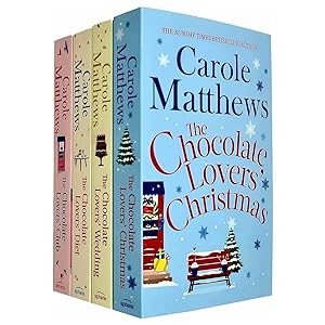 Bild des Verkufers fr Carole Matthews Chocolate Lovers Series 4 Books Collection Set (Christmas, Wedding, Diet, Club) zum Verkauf von usa4books