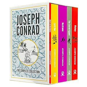 Image du vendeur pour Joseph Conrad: The Complete Collection 5 Books Box Set (Victory, The Secret Agent, Nostromo, Lord Jim, Heart of Darkness) mis en vente par usa4books