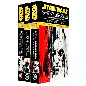 Imagen del vendedor de Star Wars: Essential Legends Collection Darth Bane Trilogy 3 Books Set By Drew Karpyshyn (Path of Destruction, Rule of Two & Dynasty of Evil) a la venta por usa4books