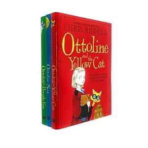 Image du vendeur pour Chris Riddell Ottoline Collection 3 Books Set - Ottoline at Sea, Ottoline and The Yellow Cat, Ottoline and The Purple Fox mis en vente par usa4books