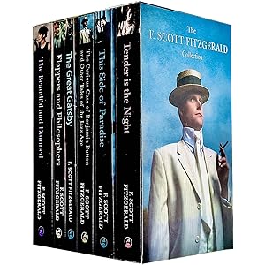 Image du vendeur pour F. Scott Fitzgerald 6 Books Collection Box Set (The Great Gatsby, Flappers and Philosophers, The Beautiful and Damned, Tender is the Night, This side of Paradise &amp; Curious case of Benjamin Button) mis en vente par usa4books