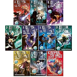 Immagine del venditore per Keeper of the Lost Cities Series Volume 1 - 10 Collection Books Set by Shannon Messenger (Stellarlune, Unlocked, Legacy) venduto da usa4books