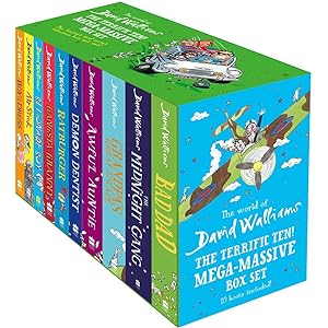 Immagine del venditore per The World Of David Walliams Terrific Ten Mega Massive 10 Books Collection Box Set venduto da usa4books