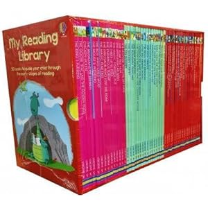 Seller image for Usborne My Second Reading Library 50 Books Set Collection Set Age 4+ for sale by usa4books