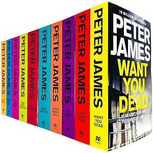 Imagen del vendedor de Roy Grace Series Books 1 - 10 Collection Set by Peter James (Dead Simple, Looking Good Dead, Not Dead Enough, Dead Man's Footsteps, Dead Tomorrow, Dead Like You & MORE!) a la venta por usa4books