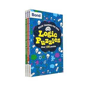 Seller image for Bond Brain Training for Kids Oxford 3 Books Collection Set - Number Puzzles, Logic Puzzles, Word Puzzles for sale by usa4books