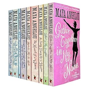 Seller image for Maya Angelou 9 Books Collection Set (And Still I Rise, Mom and Me and Mom, The Heart Of A Woman, Song Flung Up to Heaven and MORE) for sale by usa4books