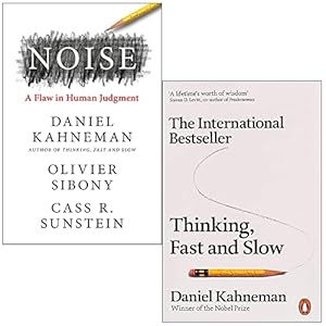 Seller image for Noise [Hardcover] & Thinking Fast and Slow By Daniel Kahneman 2 Books Collection Set for sale by usa4books
