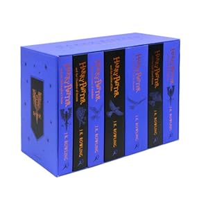 Seller image for Harry Potter Ravenclaw House Editions PAPERBACK Box Set: J.K. Rowling - 7 books Set for sale by usa4books