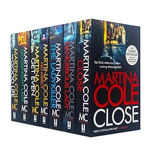 Seller image for Martina Cole Collection 7 Books Set - Close, Dangerous Lady, The Ladykiller, No Mercy, Get Even, Goodnight Lady, The Good Life for sale by usa4books