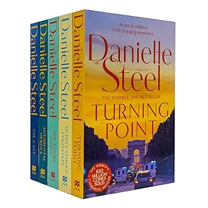 Imagen del vendedor de Danielle Steel Collection 5 Books Set (Series 3) (Turning Point, In His Father's Footsteps, The Good Fight, Accidental Heroes, The Cast) a la venta por usa4books