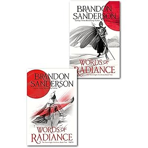 Imagen del vendedor de Stormlight Archive Book Two Brandon Sanderson Collection 2 Books Set (Words of Radiance Part One, Words of Radiance Part Two) a la venta por usa4books