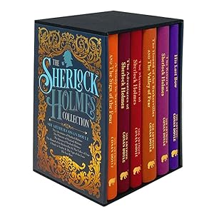 Seller image for Sherlock Holmes Deluxe Hardback Collection Arthur Conan Doyle 6 Books Box Set for sale by usa4books
