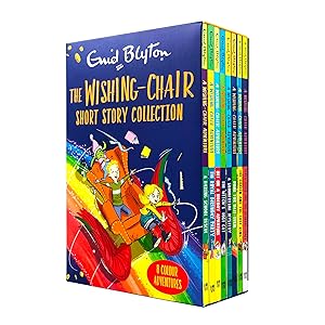Imagen del vendedor de Enid Blyton The Wishing-Chair Short Story Collection 8 Books Box Set (Off on a Holiday Adventure, The Royal Birthday Party, A Daring School Rescue, The Witch's Lost Cat, Home for Half-Term and MORE!) a la venta por usa4books