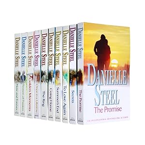 Seller image for Danielle Steel Collection 10 Books Set (Going Home, To Love Again, The Ring, The Promise, Summer's End, Season of Passion, Secrets, Once in a Lifetime, Now and Forever, Golden Moments) for sale by usa4books