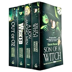 Seller image for Wicked Years Series 4 Books Collection Set (Wicked, Son of a Witch, A Lion Among Men & Out of Oz) for sale by usa4books