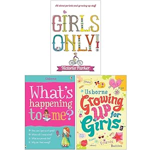 Immagine del venditore per Girls Only, What's Happening to Me Girls, Growing Up for Girls 3 Books Collection Set venduto da usa4books