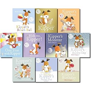 Seller image for Kipper the Dog Collection 10 Books Set Inc Toy box, Birthday, Snowy Day for sale by usa4books