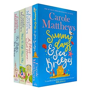 Image du vendeur pour Carole Matthews Collection 4 Books Set (For Better For Worse, A Place to Call Home, Sunny Days and Sea Breezes, More to Life Than This) mis en vente par usa4books