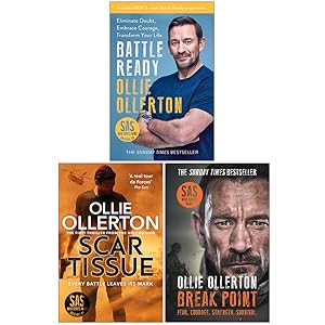 Seller image for Ollie Ollerton Collection 3 Books Set (Battle Ready, Scar Tissue, Break Point SAS) for sale by usa4books