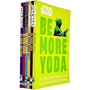 Seller image for Star Wars Be More Series 6 Books Collection Set By Christian Blauvelt & Joseph Jay Franco & Kelly Knox(Yoda, Leia, Boba Fett, Lando, Vader & Obi-Wan) for sale by usa4books