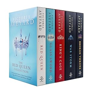 Seller image for Victoria Aveyard Red Queen Series 5 Books Collection Box Set (Red Queen, Glass Sword, Kings Cage, War Storm, Broken Throne) for sale by usa4books