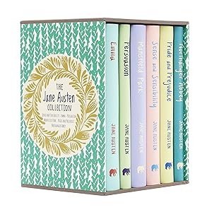 Immagine del venditore per The Jane Austen Collection 6 Books Box Set Sense And Sensibility Emma Persuasion Mansfield Pride A. venduto da usa4books