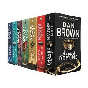 Seller image for Dan Brown Robert Langdon Series 7 Books Collection Set for sale by usa4books