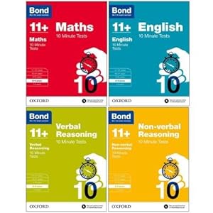 Seller image for Bond 11+ Maths English 10 Minute Tests For Ages 8-9 Verbal Reasoning, Non-verbal Reasoning for sale by usa4books