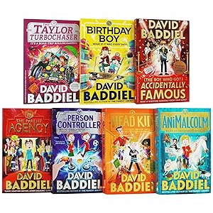 Seller image for David Baddiel Collection 7 Books Set (The Parent Agency, The Person Controller, AniMalcolm, Head Kid, Birthday Boy, The Taylor TurboChaser & The Boy Who Got Accidentally Famous) for sale by usa4books