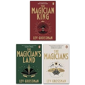 Imagen del vendedor de Lev Grossman Magicians Trilogy 3 Books Collection Set (The Magicians, The Magician King, The Magician's Land) a la venta por usa4books