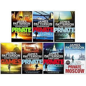 Seller image for James Patterson Private Series Books 9 - 15 Collection Set (Private Vegas, Private Sydney, Private Paris, Private Delhi, Private Princess & MORE) for sale by usa4books