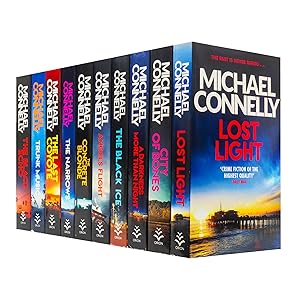 Seller image for Michael Connelly Collection 10 Books Set (Lost Light, Black Ice, Angels Flight, The Narrows, Trunk Music, Black Echo, Concrete Blonde & City of Bones) for sale by usa4books