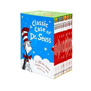 Bild des Verkufers fr Dr Seuss A Classic Case 20 Book Set Box Collection Pack zum Verkauf von usa4books