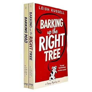 Immagine del venditore per A Poppy Mystery Tale Collection 2 Books Set By Leigh Russell (Barking Up the Right Tree, Barking Mad) venduto da usa4books