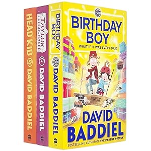 Imagen del vendedor de David Baddiel Collection 3 Books Set (Birthday Boy, The Taylor Turbochaser, Head Kid) a la venta por usa4books