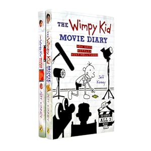 Imagen del vendedor de The Wimpy Kid Movie Diary Collection 2 Books Set By Jeff Kinney (The Next Chapter, How Greg Heffley Went Hollywood) a la venta por usa4books