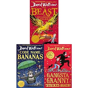 Immagine del venditore per David Walliam 3 Books Collection Set (Gansta Granny Strikes Again, The Beast Of Buckingham ,Code Name Bananas) venduto da usa4books