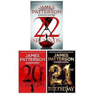 Seller image for Women's Murder Club Series by James Patterson 3 Books Collection Set (20th Victim, 21st Birthday, 22 Seconds) for sale by usa4books