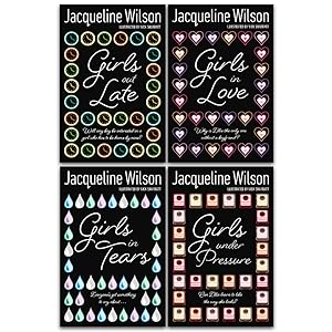 Seller image for Jacqueline Wilson Girls Series 4 Books Collection Set (Girls in Love, Girls in Tears, Girls Under Pressure, Girls Out Late) for sale by usa4books